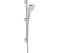 Hansgrohe 26580400 Croma Select E 110 Multi set de ducha, 0,65m, 3 tipos de chorro, blanco/cromo
