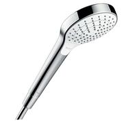Hansgrohe 26802400 Croma Select S 110 Vario ducha de mano, 3 tipos de chorro, blanco/cromo