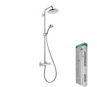 Tubo de ducha Croma 220 1jet con termostato, cromado, 27185000