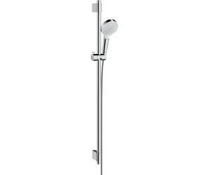 Hansgrohe 27354400 Crometta Vario conjunto de ducha, blanco/cromo, 104,4 X 26,9 x 7,9 cm)