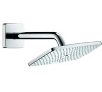 Hansgrohe 27375000 Raindance E 240 ducha fija, ahorro de agua, montaje mural, cromo
