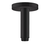 hansgrohe 27393670 S 10 cm negro mate conexión de techo