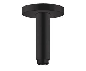 hansgrohe 27393670 S 10 cm negro mate conexión de techo