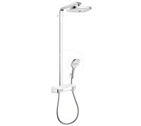 Hansgrohe 27574000 Croma 100 Mono ducha de mano con soporte y flexo, 1,25m, cromo