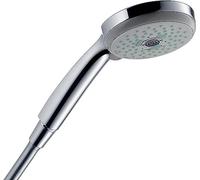 Hansgrohe 28536000 Croma 100 Multi ducha de mano, 3 tipos de chorro, cromo