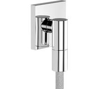 Conexión mural hansgrohe FixFit Fine E con desconector, 28883000, Color: cromado