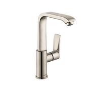 Hansgrohe 31087821 Metris S Single Hole Faucet Bandit, Níquel pulido by Hansgrohe