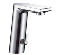 Hansgrohe 31102000 Metris S Mezclador Electrónico Lavabo, Conexión Red 230 V, Regulación Temperatura Manual, Cromo