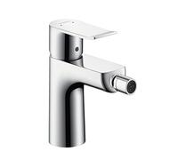 Hansgrohe 31280000 Metris grifo monomando de bidé, cromo, 100 mm