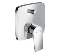 Mezclador monomando hansgrohe Metris para bañera empotrado cuadrado, 31454000