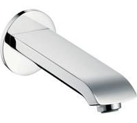Grifo de bañera hansgrohe Metris cromado, montaje en pared, proyección 165mm, 31494000