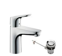 Hansgrohe 31621000 Focus grifo monomando de lavabo, 100mm CoolStart, cromo