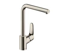 Hansgrohe 31817800 Focus grifo de cocina, acero inoxidable