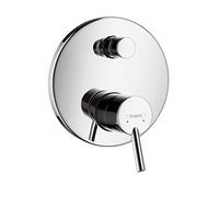 Hansgrohe 32477000 Talis S grifo de bañera empotrado, combinación de seguridad integrada según EN1717, cromo