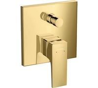 hansgrohe Metropol mezclador de baño monomando oculto, manija de palanca, combinación de seguridad, Color: Ãptica Oro Pulido - 32546990