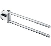 Hansgrohe 40512000 Logis Toallero doble, accesorio, cromo