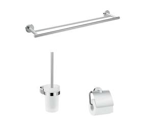 Hansgrohe 41727000 Grifería, Cromo, 3er Accessoire Set