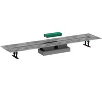hansgrohe uBox juego completo universal, instalación plana para canales de ducha juegos prefabricados 1200mm, 56021180