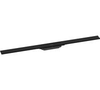 hansgrohe RainDrain Flex set completo canal de ducha 1000mm curable, 56046670, Color: Negro Mate
