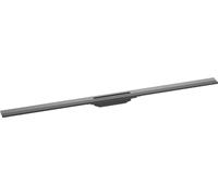 Hansgrohe 56047340 Juego Completo de Canal de Ducha, Cromo Negro Cepillado, 120 cm