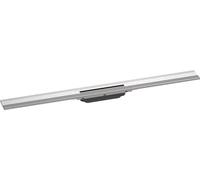 hansgrohe RainDrain Flex set completo canal de ducha 900mm curable para montaje en pared, 56052800, Color: acero inoxidable pulido
