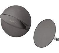 hansgrohe Flexaplus Juego de acabado Juego de drenaje y desbordamiento, 58185340, Color: Negro Cepillado