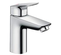 Hansgrohe 71100000 Logis grifo de lavabo 100 con vaciador automático, cromo
