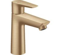 hansgrohe Talis E mezclador monomando de lavabo 110 CoolStart, sin residuos emergentes, proyecciÃ³n de 112 mm, Color: bronce cepillado - 71714140