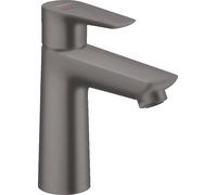 hansgrohe 71714340 Mezclador de Lavabo de una Sola Palanca, Cromo Negro Cepillado, ComfortZone 110mm