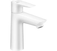 hansgrohe Talis E mezclador monomando de lavabo 110 CoolStart, sin residuos emergentes, proyección de 112 mm, 71714700, Color: blanco mate