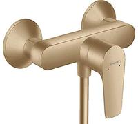hansgrohe Talis E mezclador monomando de ducha montado en superficie, 71760140, Color: bronce cepillado