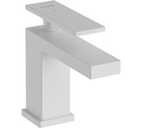 hansgrohe 73013700 Mezclador de Lavabo Monomando, Blanco Mate, Auslaufhöhe 80mm