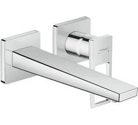 Monomando monomando hansgrohe Metropol, para lavabo, empotrado, con manilla de palanca, 225mm de proyección, montaje en pared, 74526000