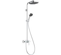 Hansgrohe Activera S conjunto de ducha a pared con rociador con efecto lluvia cromo 28875000