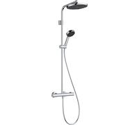 Hansgrohe Activera S conjunto de ducha a pared con termostato con rociador con efecto lluvia cromo 28083000