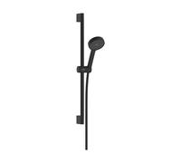 hansgrohe Activera S set de ducha 95, 1 tipo de rociador, EcoSmart, con barra de ducha 65cm, 28041670, Color: negro mate