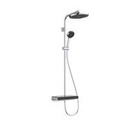 hansgrohe Activera S Showerpipe 240 1jet EcoSmart con ShowerTablet Select 360 Varia, 28638000, Color: cromado