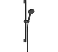 hansgrohe Activera Select S set de ducha 95, 2 tipos de chorro, EcoSmart, con barra de ducha 65cm, 28044670, Color: negro mate