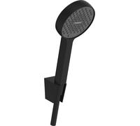 hansgrohe Activera Select S set de ducha 95, 2 tipos de chorro, EcoSmart, con mangueras de ducha 125cm, 28052670, Color: negro mate