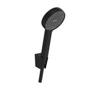 hansgrohe Activera Select S - conjunto de ducha con alcachofa de ducha ahorro de agua (EcoSmart, 2 tipos de chorro), flexo de ducha (1,25 m) y soporte de ducha, negro mate, 28052670