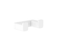 Ganchura toallero doble AddStoris de hansgrohe, 41755700, Color: blanco mate