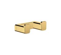 Ganchura toallero doble AddStoris de hansgrohe, 41755140, Color: Bronce cepillado