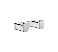 Gancho toallero doble AddStoris de hansgrohe, 41755000, Color: cromado