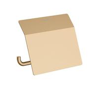hansgrohe AddStoris Portarrollos con tapa, bronce cepillado, 41753140