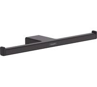 Portarrollos doble hansgrohe AddStoris, 41748670, Color: negro mate