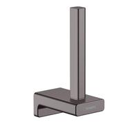 hansgrohe AddStoris Portarrollos de reserva, cromo negro cepillado, 41756340