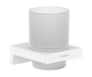 hansgrohe AddStoris Portavaso, blanco mate, 41749700