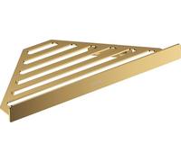 hansgrohe AddStoris Q - Repisa de Ducha, Cesta de Ducha, repisa esquinera baño, Accesorios de baño, Color Oro Pulido, 41741990