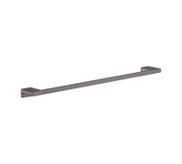 hansgrohe AddStoris Q - Toallero baño, toallero de Pared, fijación Oculta, Accesorios de baño, Cromo Negro Cepillado, 41747340