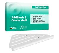 hansgrohe AddStoris S cestas para jabón, 41761700, Color: Blanco mate